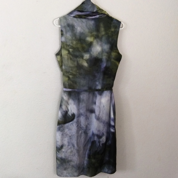 Robert Kitchen Canada silk cowl neck dress - Picture 5 of 8